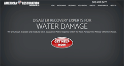 Desktop Screenshot of americanrestorationnm.com